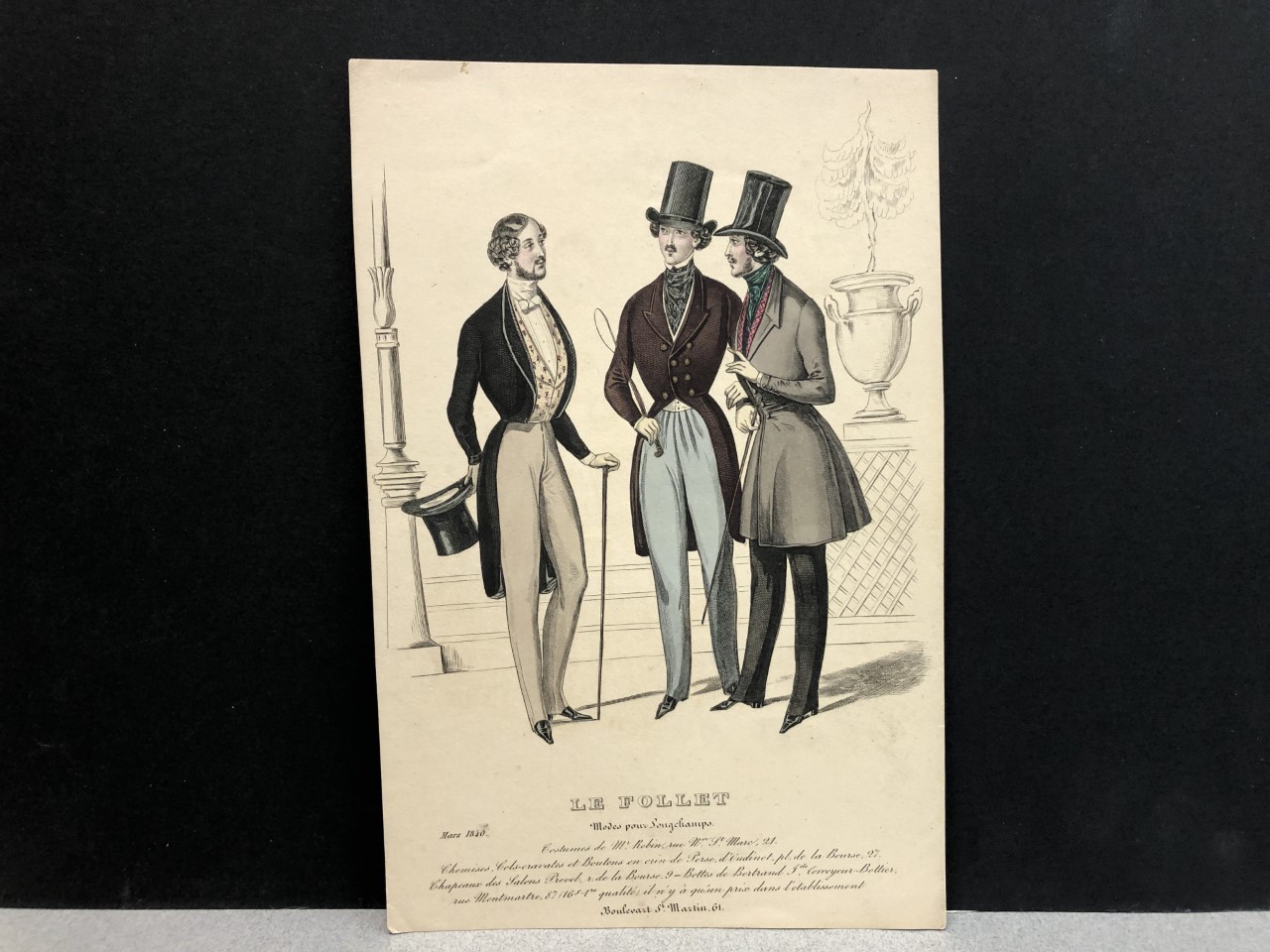 1840s mens fashion